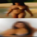 Black naked lady