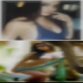 Topless mixed race women caymon