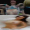 Topless mixed race women caymon
