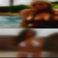 Nice shape pussy poses with