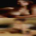 Woman nude street work