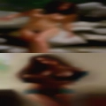 Over size nude model transparan